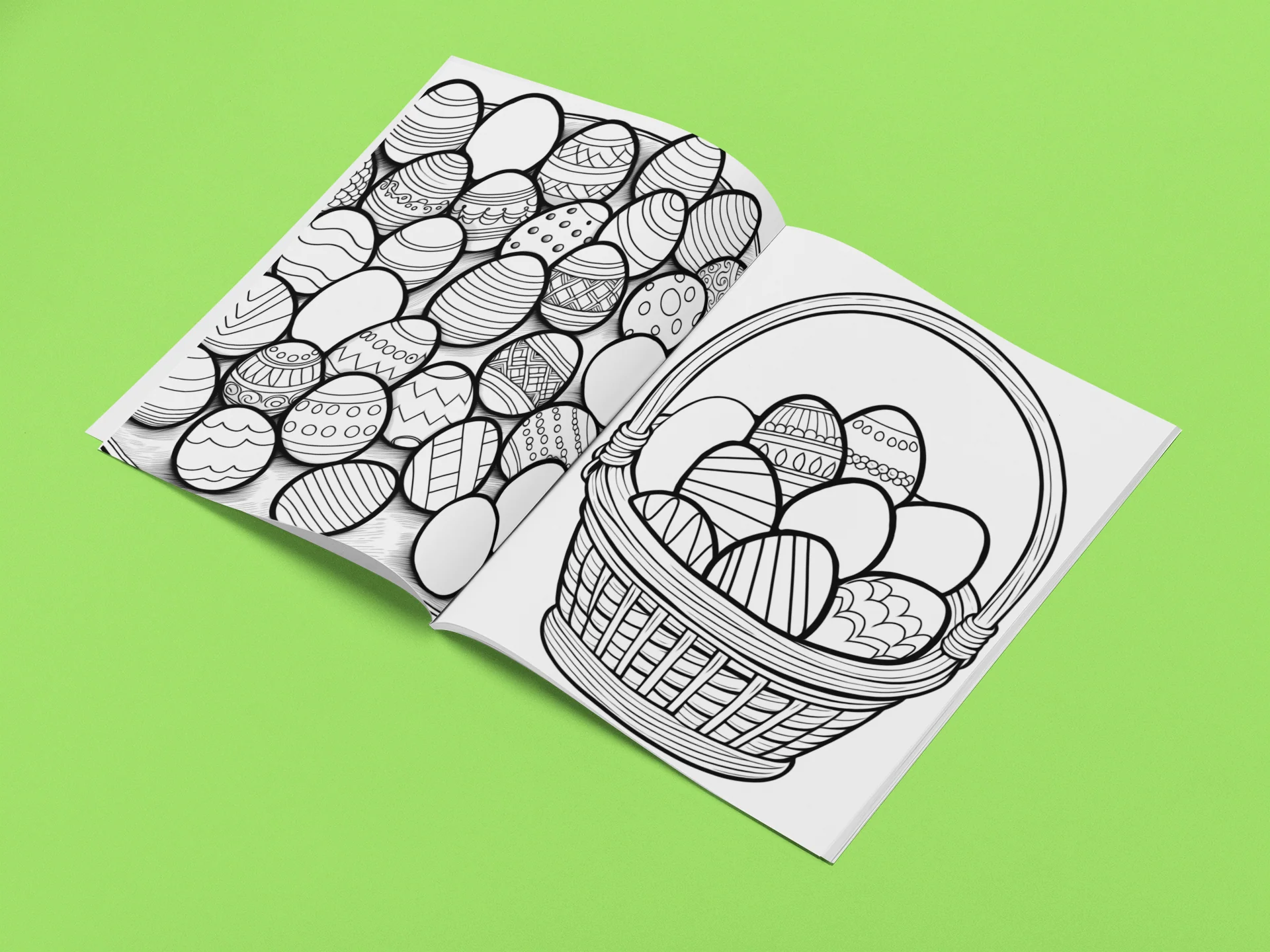 Hoppy Easter – A Coloring Fiesta detail image